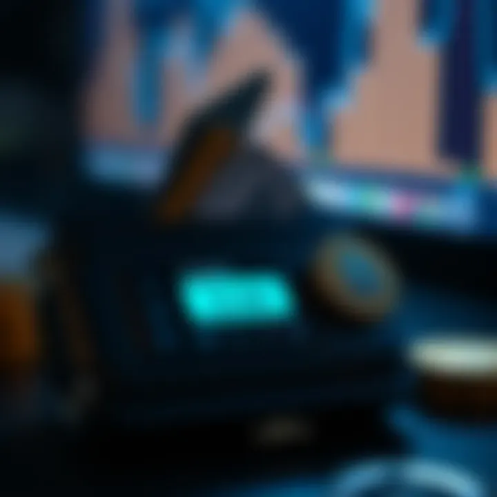 Secure Cryptocurrency Wallet Secure cryptocurrency wallet displaying a transaction