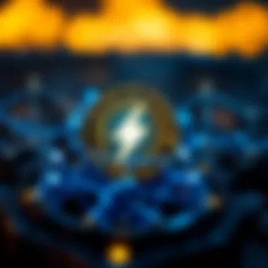 Infographic detailing the advantages of using Lightning Network Coin