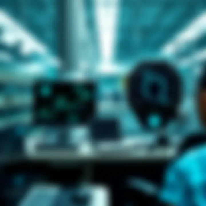 Automation in Banking Systems Automation in banking systems illustration