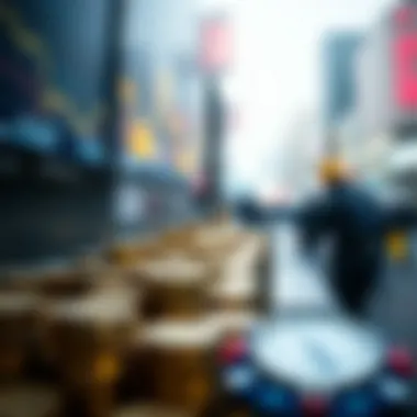 Illustration of market mechanics affecting cryptocurrency prices