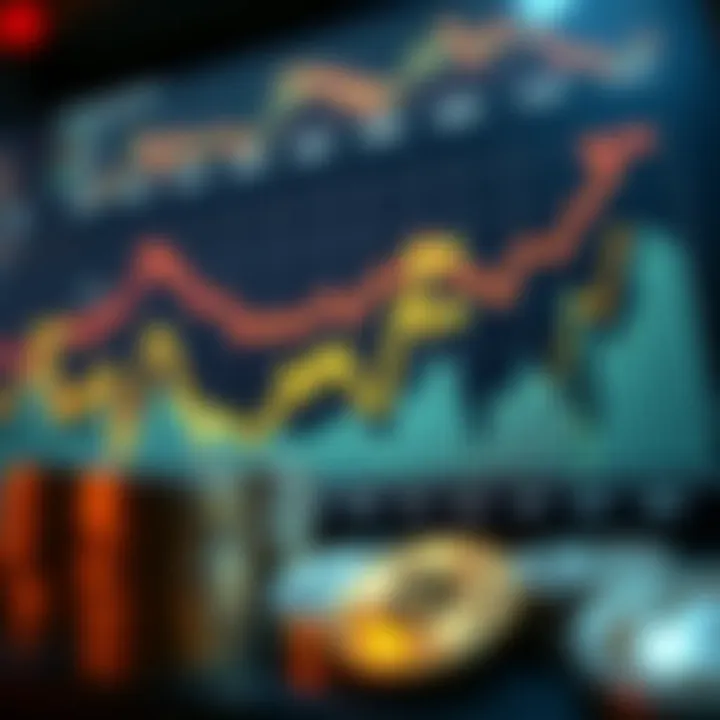 Cryptocurrency Market Trends Graph showcasing market trends of cryptocurrencies