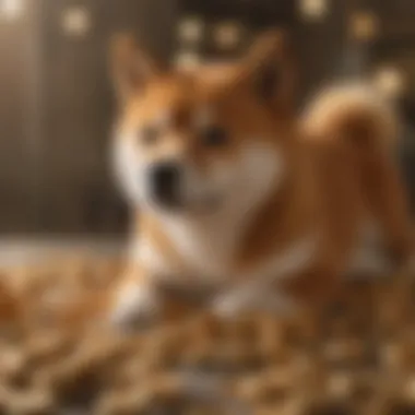Strategic Investment Considerations in Shiba Inu Conceptual image of strategic investment considerations