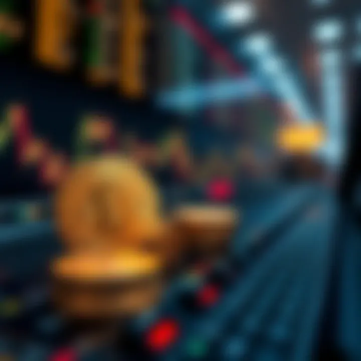 Visual representation of cryptocurrency listings