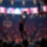 Digital Collectible Highlighting NBA Moment An intriguing digital collectible showcasing a notable NBA moment