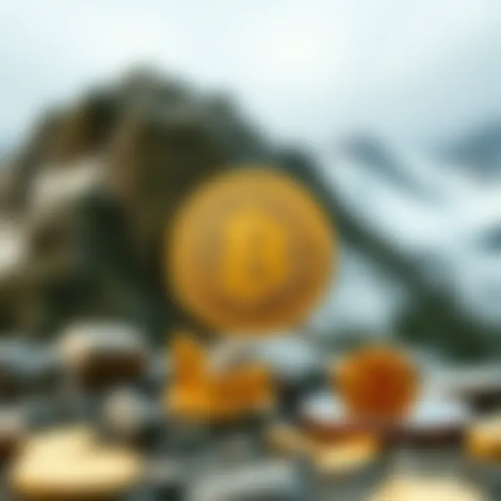 Cryptocurrency Ecosystem and BAT's Role Visual representation of cryptocurrency eco-system