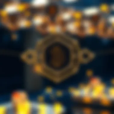 A visual representation of blockchain structure showcasing interconnected nodes