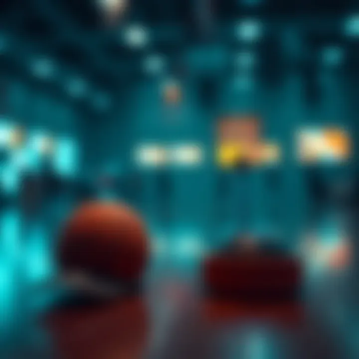 An illustration of blockchain technology in the context of sports collectibles