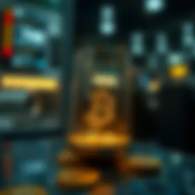 Visual representation of blockchain technology and its impact