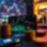 Visual representation of cryptocurrency transactions