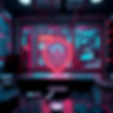 Ensuring Security for Your NFT Wallet Illustration of a secure digital wallet environment
