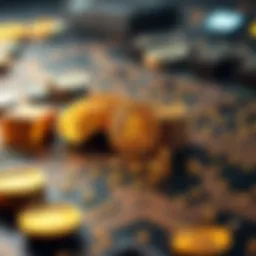 Visual representation of cryptocurrency architecture