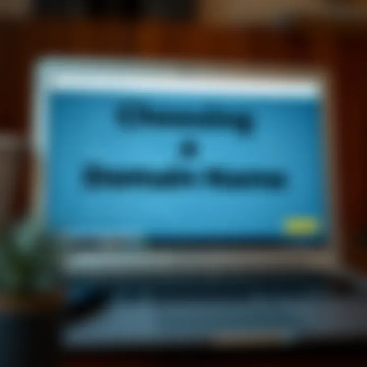 Choosing a Domain Name Domain name brainstorming and selection