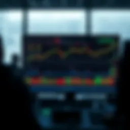 Innovative crypto trading terminal interface showcasing advanced charting tools
