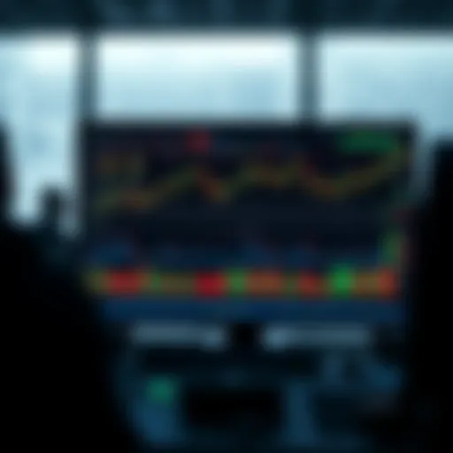 Innovative crypto trading terminal interface showcasing advanced charting tools