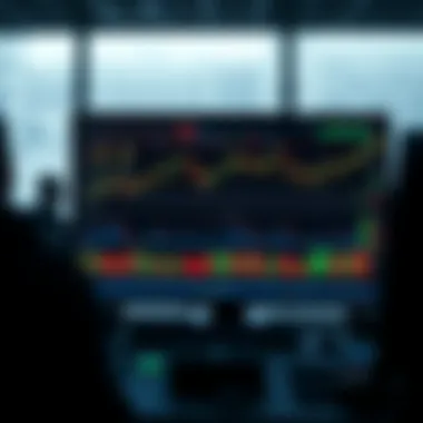 Cutting-Edge Trading Terminal Interface Innovative crypto trading terminal interface showcasing advanced charting tools