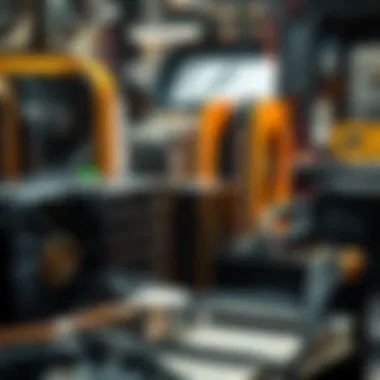Diverse types of cryptocurrency mining hardware