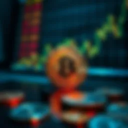 Visual representation of Bitcoin market fluctuations