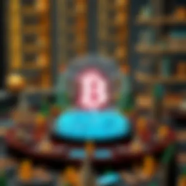 Decentralized Finance Ecosystem Conceptual graphic of decentralized finance ecosystem