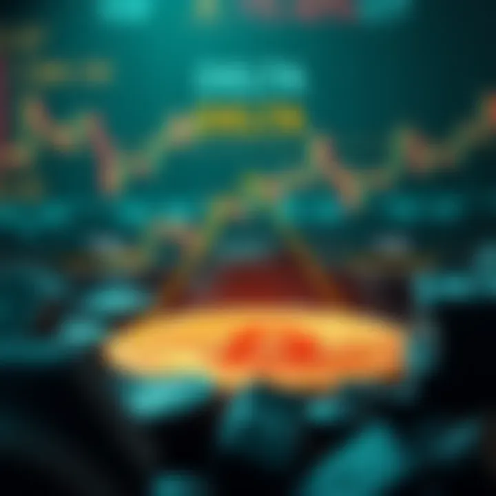 Infographic showing the relationship between delta and risk management in crypto investments.