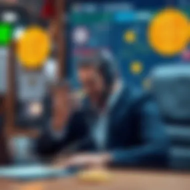 An infographic illustrating effective communication strategies in Bitcoin services.