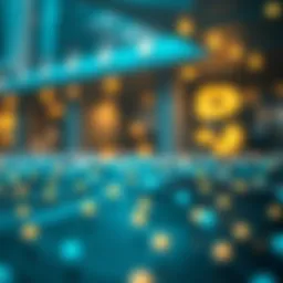 A graphical representation of the Ergo blockchain network