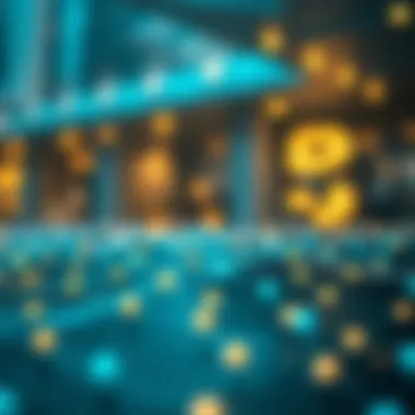 A graphical representation of the Ergo blockchain network