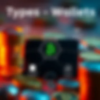 Types of Cryptocurrency Wallets Diagram showcasing types of cryptocurrency wallets