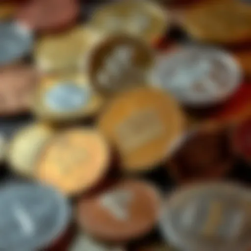 Historical Canadian Coin Collection Historical Canadian coin collection showcasing various denominations.