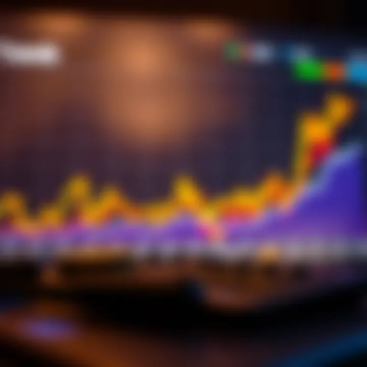 Understanding Market Trends A graph showcasing cryptocurrency market trends