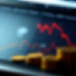 A detailed graph showcasing cryptocurrency mining profitability over time