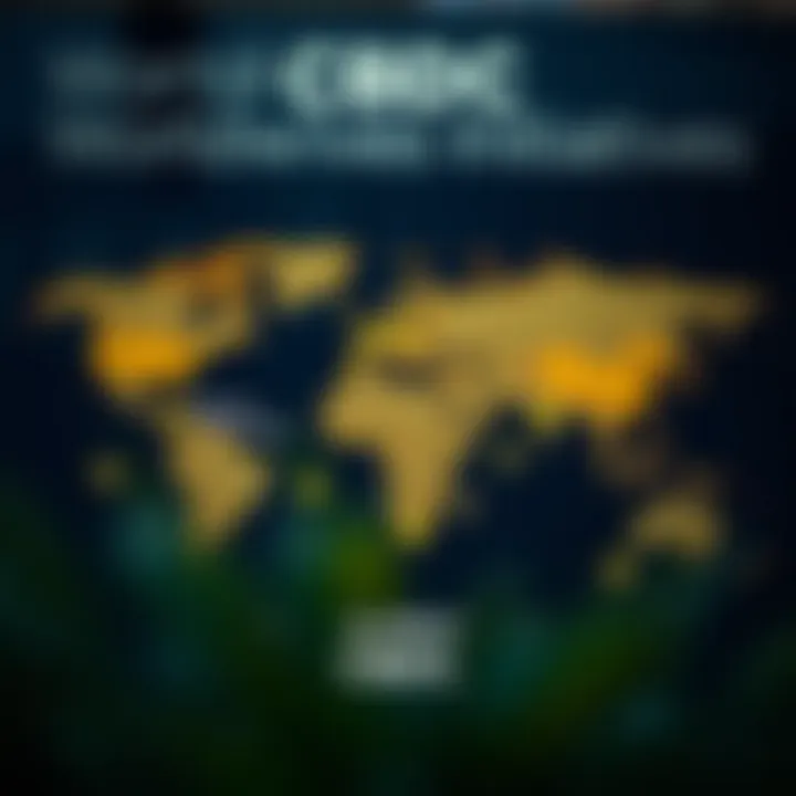 Worldwide CBDC Initiatives Overview Global map highlighting CBDC initiatives