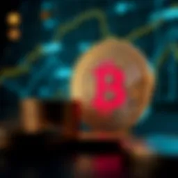 Representation of digital currency concept