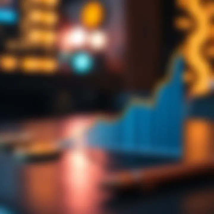 Graph comparing potential growth of low-cost cryptocurrencies