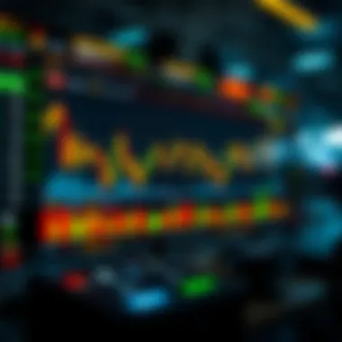 A dynamic cryptocurrency exchange interface showcasing market trends