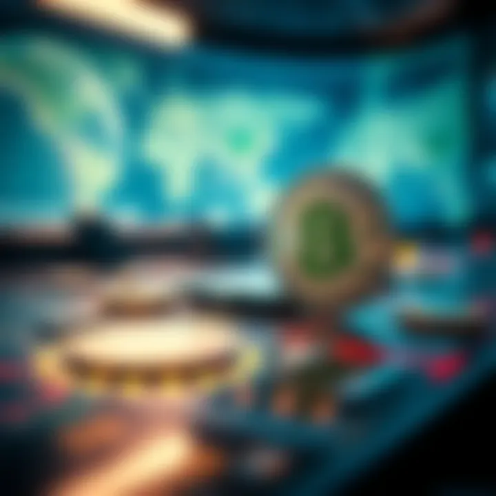 Visual representation of future technological advancements in cryptocurrency