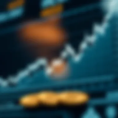 Graph showcasing market trends and volatility in cryptocurrency investments