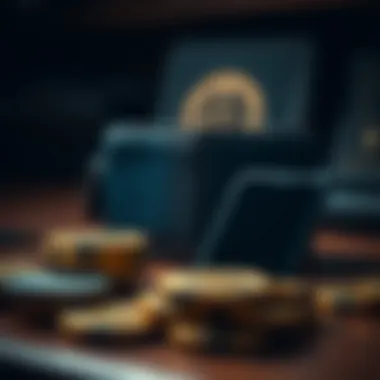 Visual representation of e-money wallet features