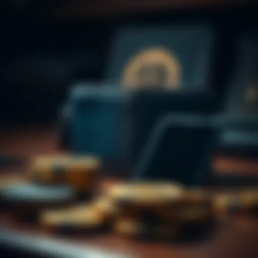 Key Features of E-Money Wallets Visual representation of e-money wallet features