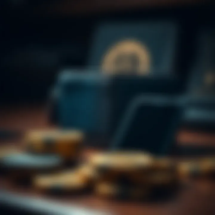 Key Features of E-Money Wallets Visual representation of e-money wallet features