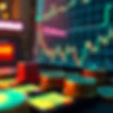 A visual representation of cryptocurrency market trends