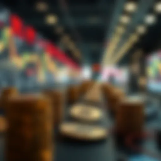 A visual representation of cryptocurrency futures trading dynamics
