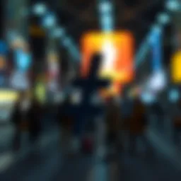 Visual representation of hashtags in cryptocurrency discussions