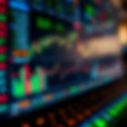 User interface of a cryptocurrency exchange platform