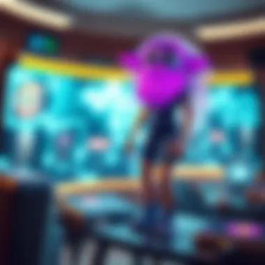 An artistic depiction of the future of NFT art and digital collectibles