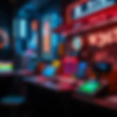 A visual representation of popular NFT platforms and their features