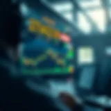 Illustration of algorithmic trading interface