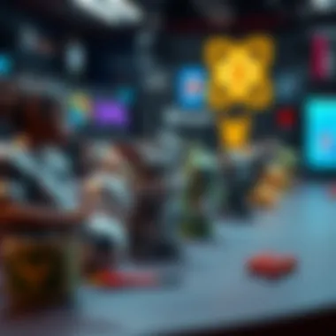 Unique digital assets represented as NFTs in a game