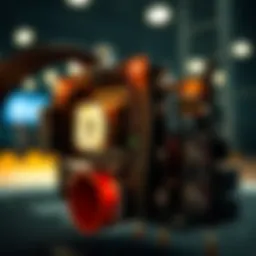 Detailed diagram showcasing the Anminer E9's internal components