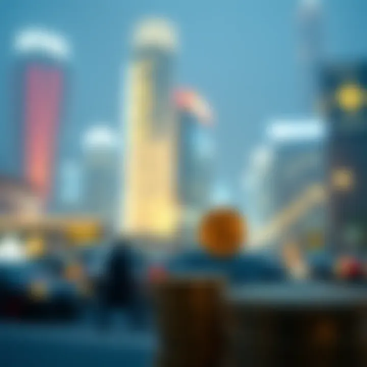 The Future of Governance in Crypto Conceptual art depicting the future of cryptocurrency governance