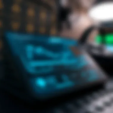 Visual representation of a digital cold wallet interface